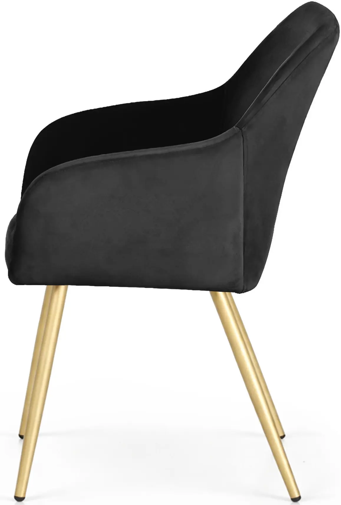 Набор стульев Akord Estelle 4pcs (Black/Gold) - 4