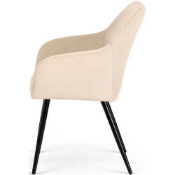 Набор стульев Akord Estelle 6pcs (Beige/Black) Thumb