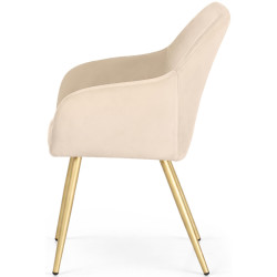 Set scaune Akord Estelle 6pcs (Beige/Gold) Thumb