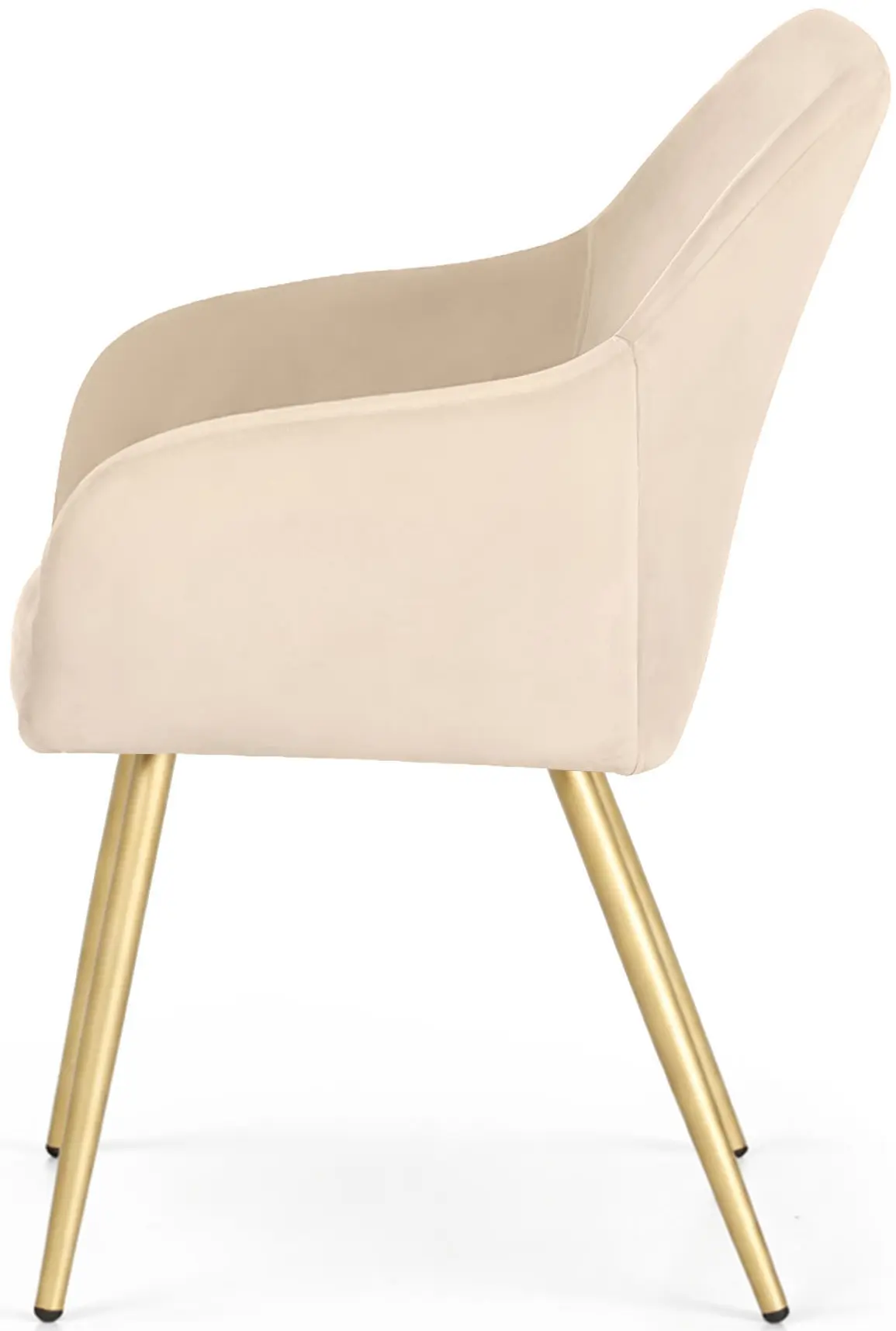 Set scaune Akord Estelle 6pcs (Beige/Gold) - 4