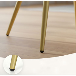 Set scaune Akord Estelle 6pcs (Beige/Gold) Thumb