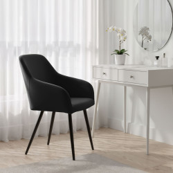 Set scaune Akord Estelle 6pcs (Black) Thumb