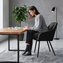 Set scaune Akord Estelle 6pcs (Black) Thumb