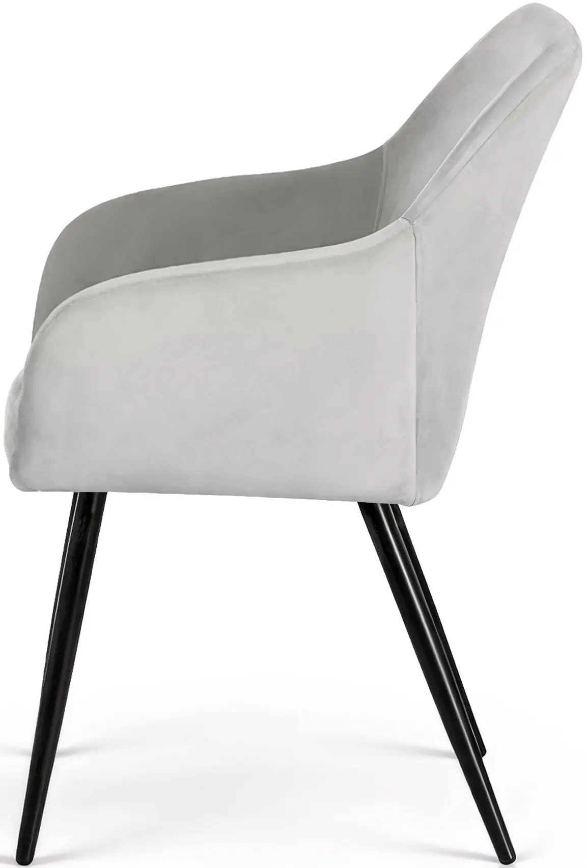 Набор стульев Akord Estelle 6pcs (Grey/Black) - 4