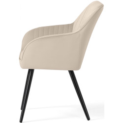 Набор стульев Akord Florence 2pcs (Beige/Black) Thumb