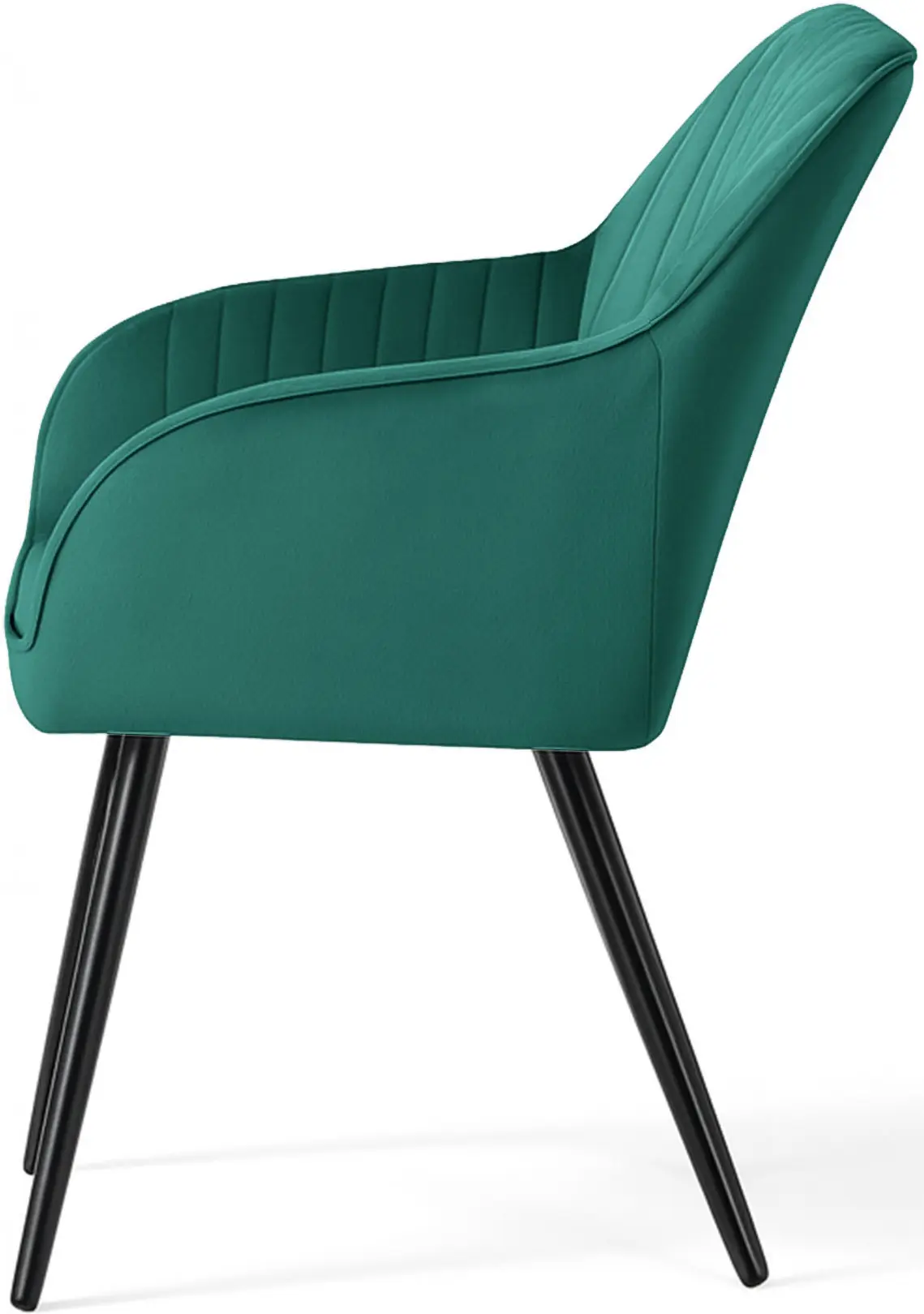 Набор стульев Akord Florence 2pcs (Bottle Green/Black) - 4