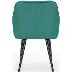 Набор стульев Akord Florence 2pcs (Bottle Green/Black) Thumb