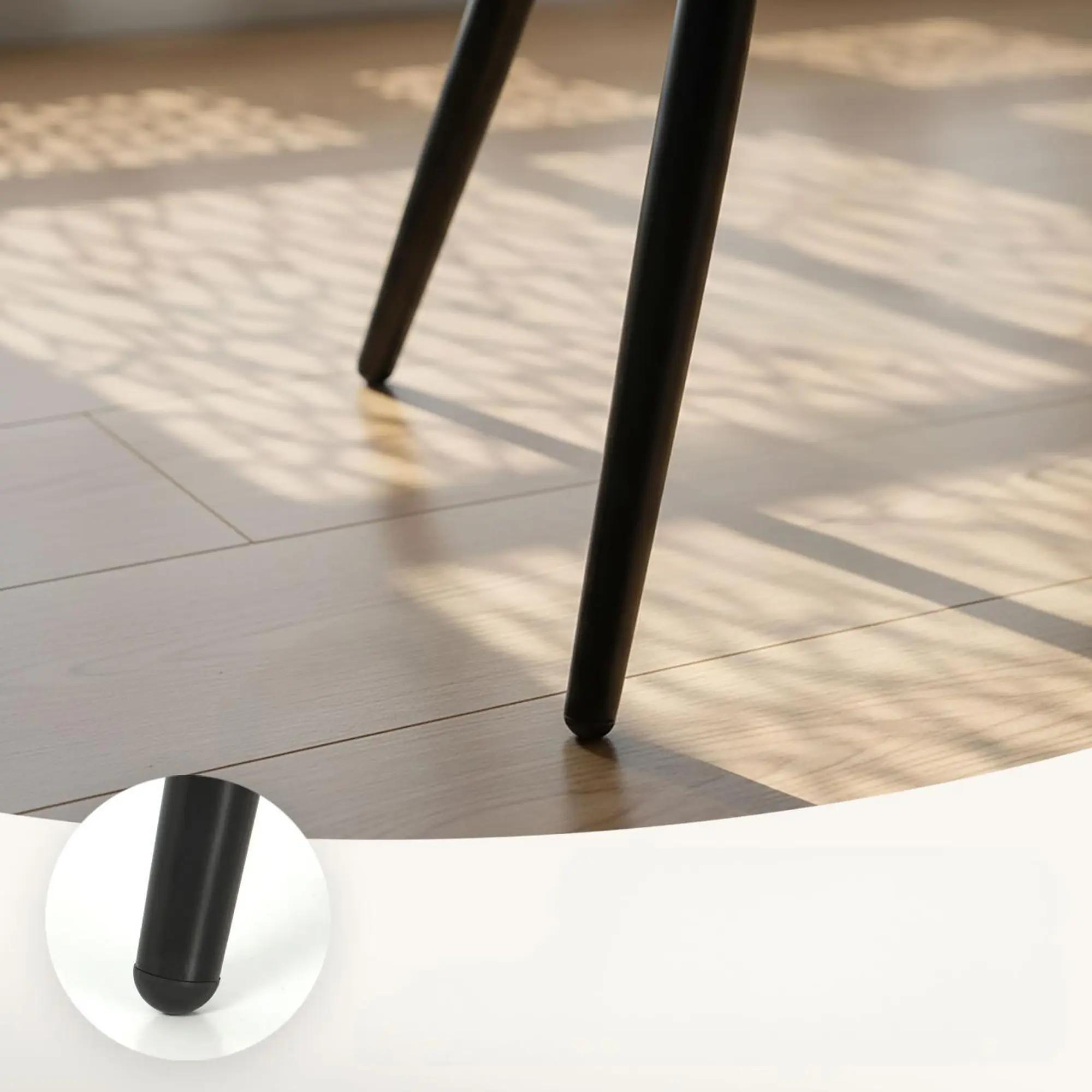 Set scaune Akord Florence 2pcs (Dark Graphite/Black)