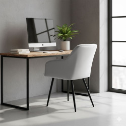 Набор стульев Akord Florence 2pcs (Grey/Black) Thumb