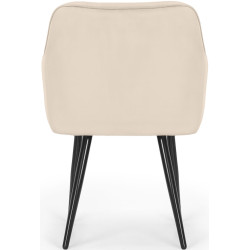 Набор стульев Akord Florence 4pcs (Beige/Black) Thumb