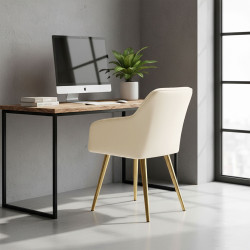 Набор стульев Akord Florence 4pcs (Cream/Gold) Thumb