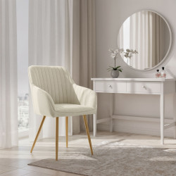 Набор стульев Akord Florence 4pcs (Cream/Gold) Thumb