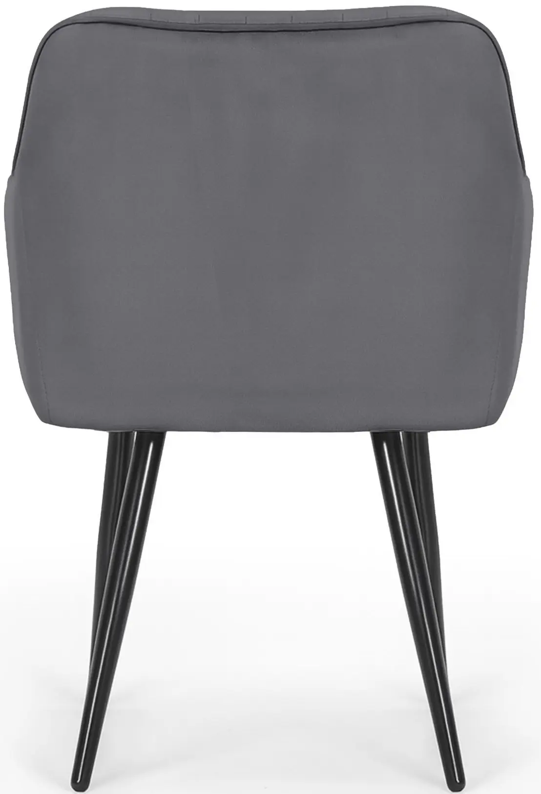 Set scaune Akord Florence 4pcs (Dark Graphite/Black)