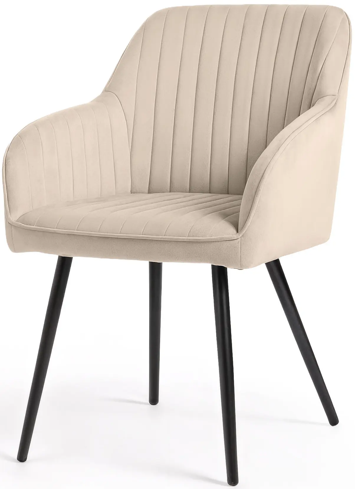 Set scaune Akord Florence 6pcs (Beige/Black)