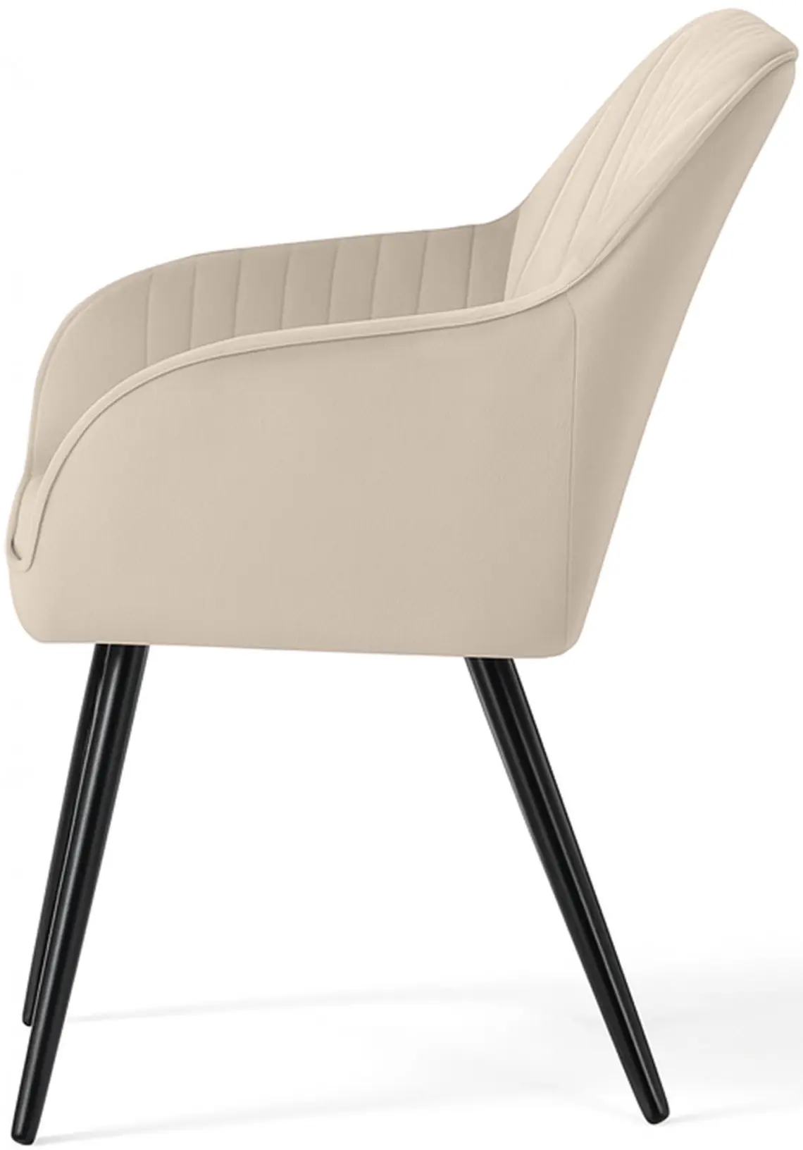 Set scaune Akord Florence 6pcs (Beige/Black)