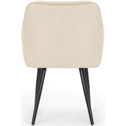 Set scaune Akord Florence 6pcs (Beige/Black) Thumb