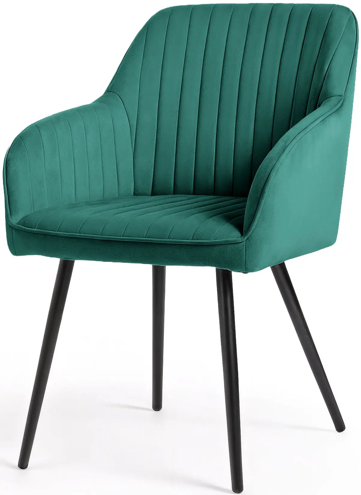 Набор стульев Akord Florence 6pcs (Bottle Green/Black)