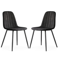 Набор стульев Akord Lumo 2pcs (Black) Thumb