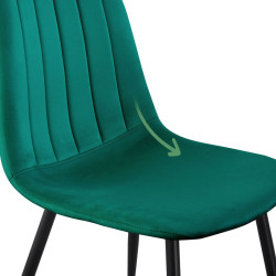 Набор стульев Akord Lumo 2pcs (Bottle Green) Thumb