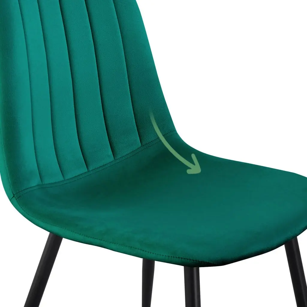 Набор стульев Akord Lumo 2pcs (Bottle Green) - 6