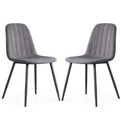 Набор стульев Akord Lumo 2pcs (Dark Graphite) Thumb