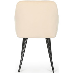 Набор стульев Akord Luxano 2pcs (Beige/Black) Thumb