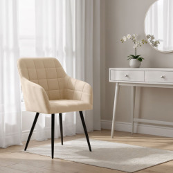 Набор стульев Akord Luxano 2pcs (Beige/Black) Thumb