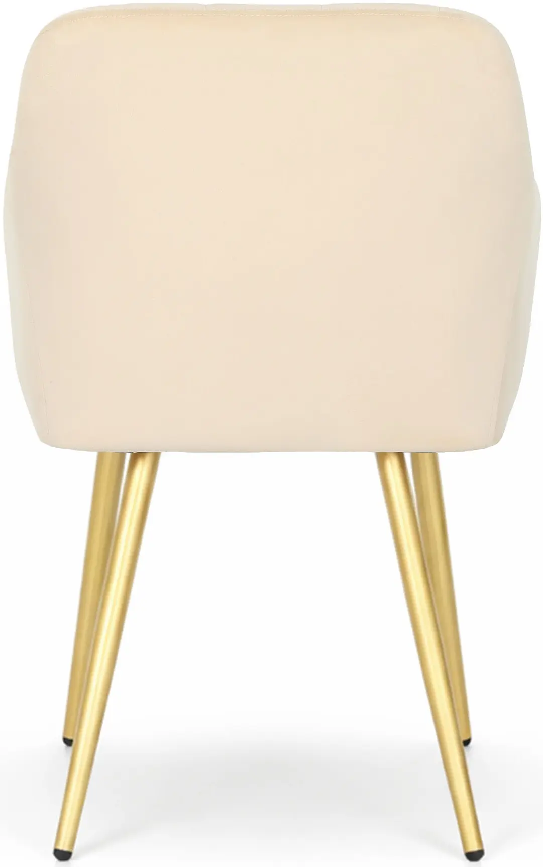 Набор стульев Akord Luxano 2pcs (Beige/Gold) - 5