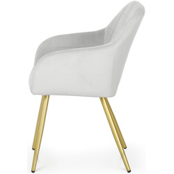 Набор стульев Akord Luxano 2pcs (Grey/Gold) Thumb