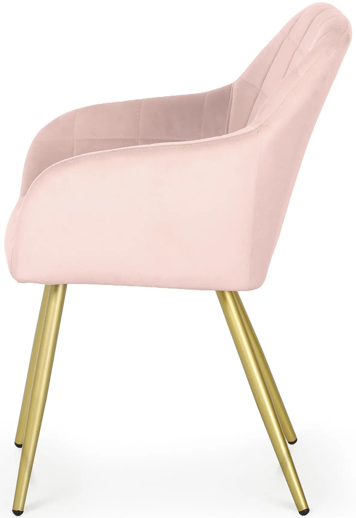 Набор стульев Akord Luxano 2pcs (Powder Pink/Gold) - 4