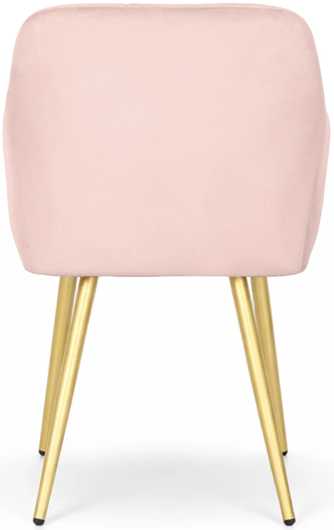 Набор стульев Akord Luxano 2pcs (Powder Pink/Gold) - 5
