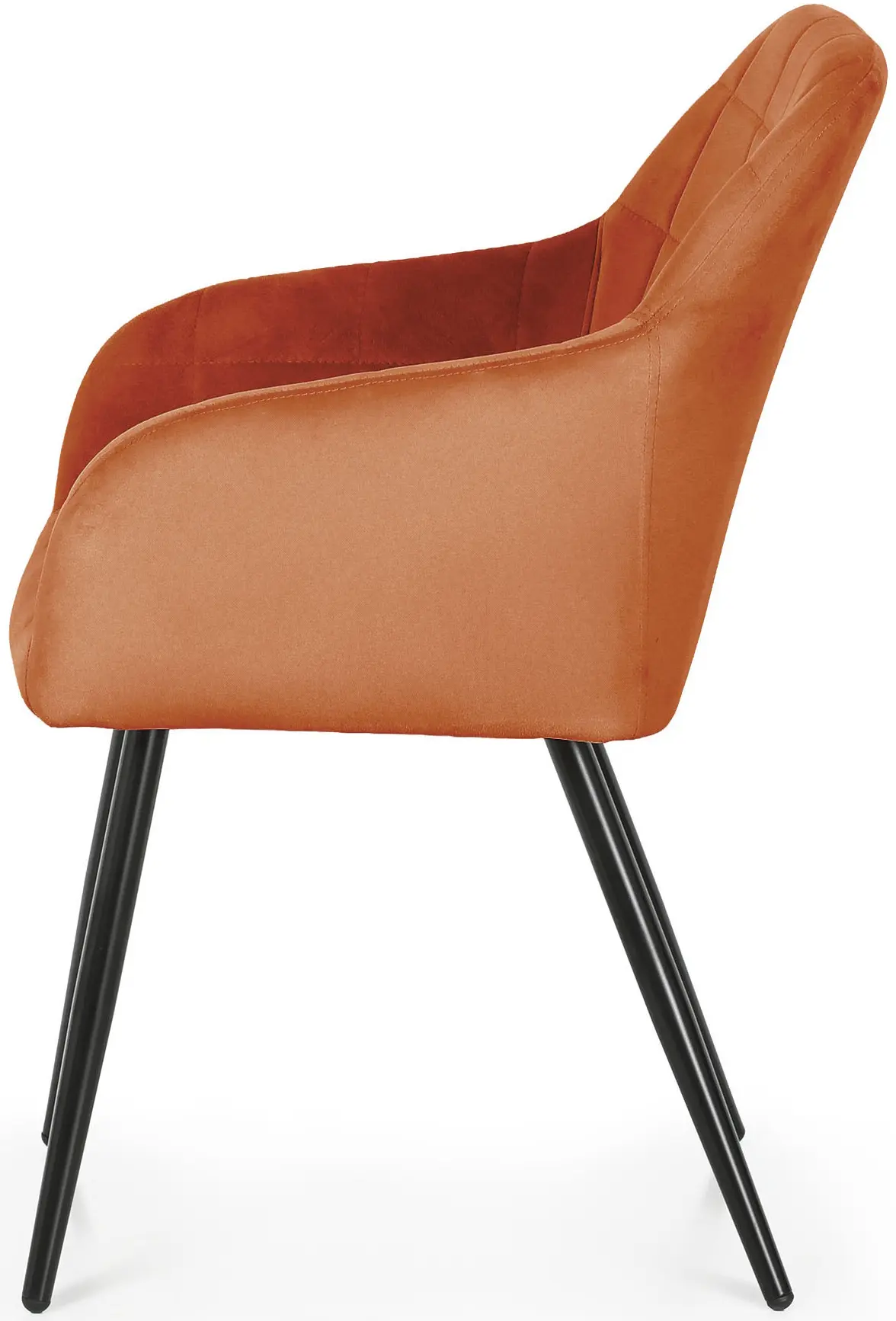 Set scaune Akord Luxano 4pcs (Copper/Black)