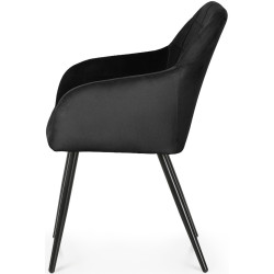 Набор стульев Akord Luxano 6pcs (Black) Thumb