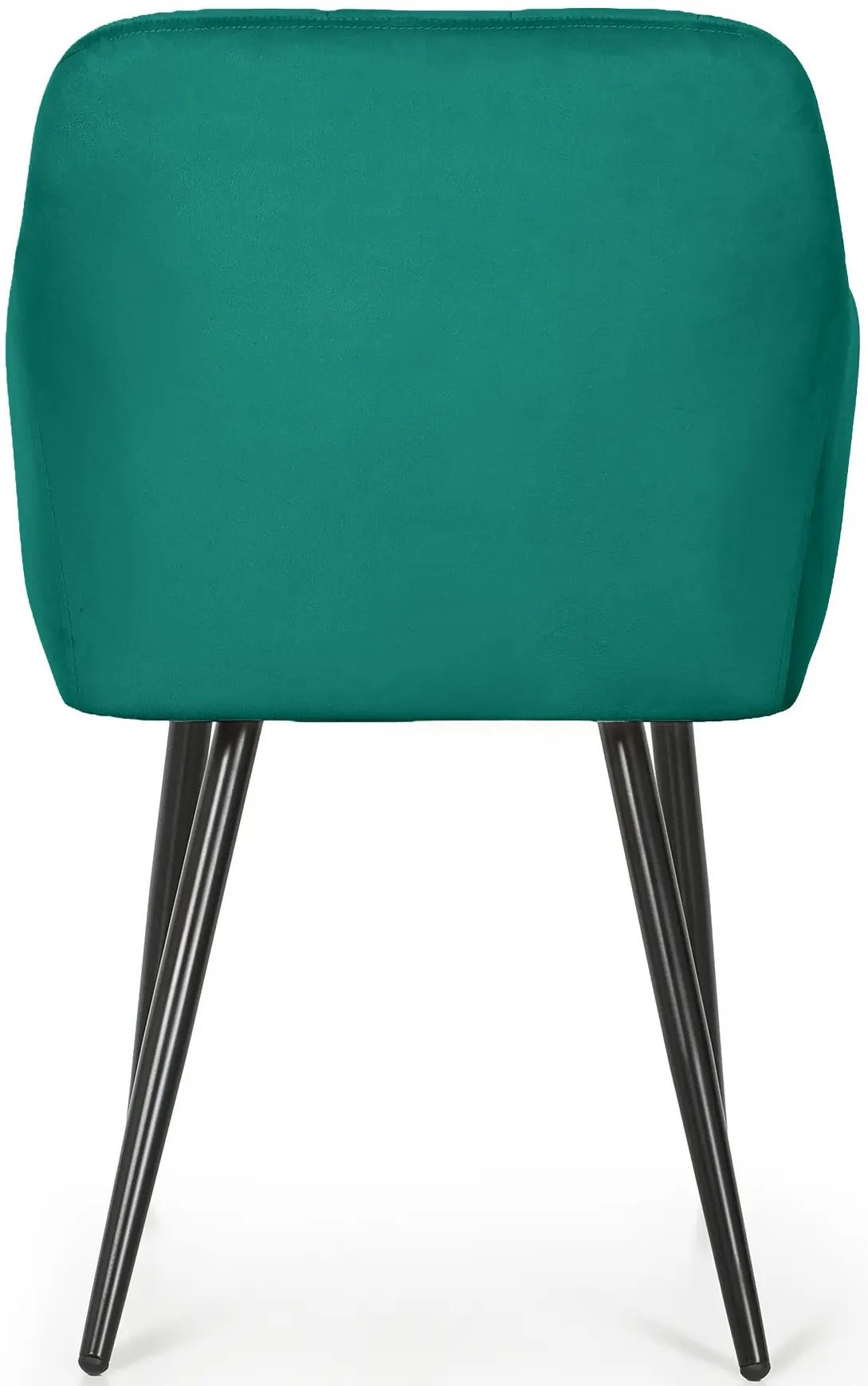 Набор стульев Akord Luxano 6pcs (Bottle Green/Black) - 5