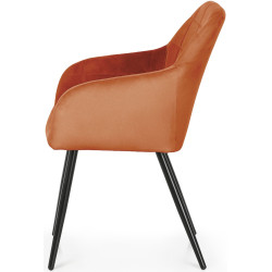 Набор стульев Akord Luxano 6pcs (Copper/Black) Thumb