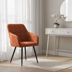 Набор стульев Akord Luxano 6pcs (Copper/Black) Thumb