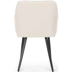 Set scaune Akord Luxano Lumos 2pcs (Cream/Black) Thumb