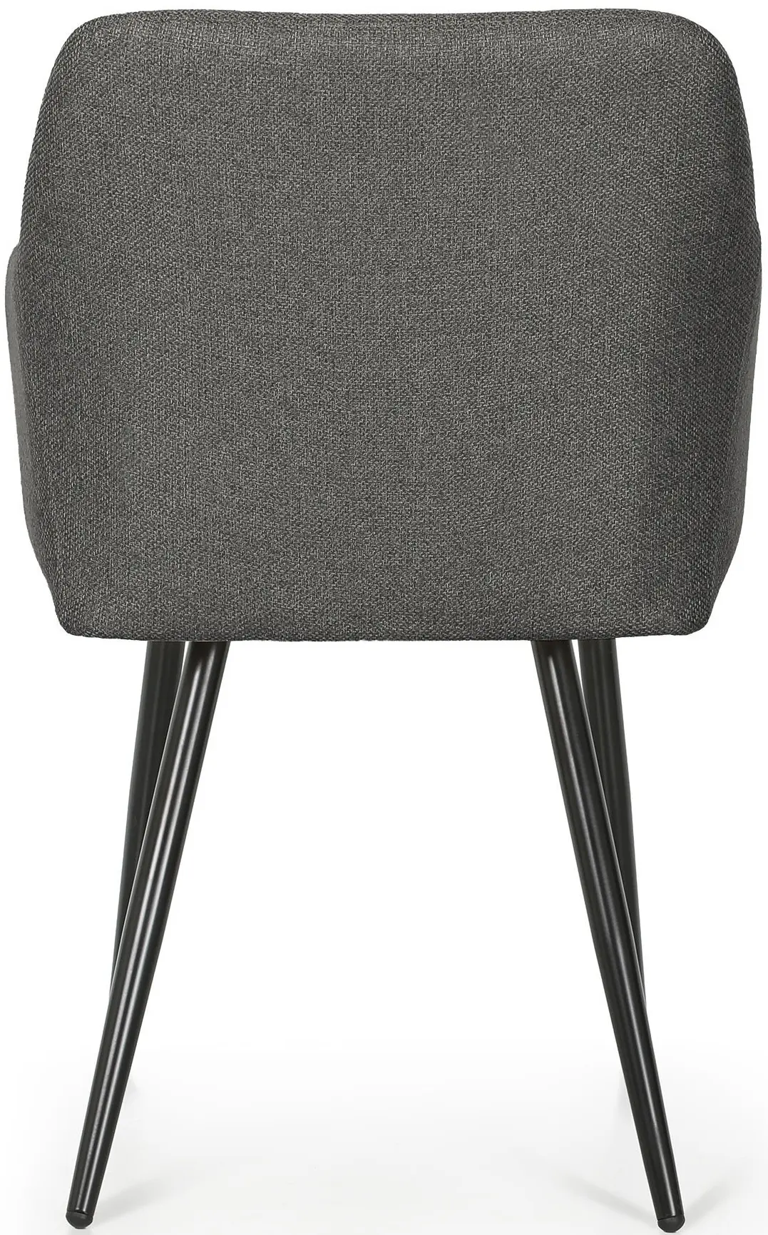 Set scaune Akord Luxano Lumos 2pcs (Dark Graphite/Black)