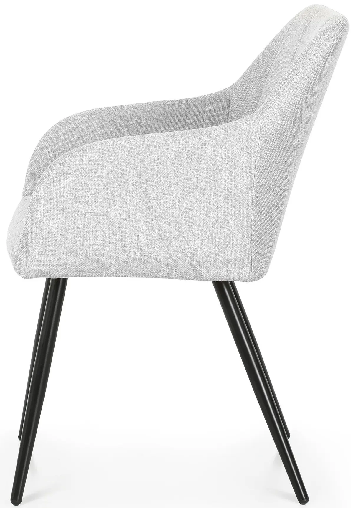 Set scaune Akord Luxano Lumos 2pcs (Light Grey/Black)