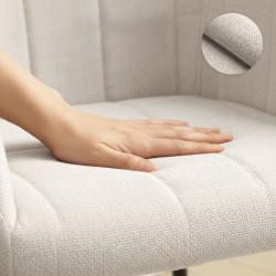 Set scaune Akord Luxano Lumos 4pcs (Cream/Black) Thumb