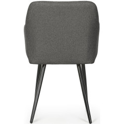 Set scaune Akord Luxano Lumos 4pcs (Dark Graphite/Black) Thumb