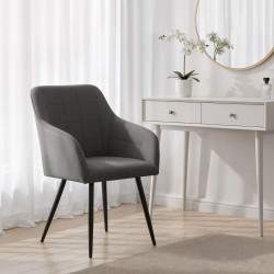 Set scaune Akord Luxano Lumos 4pcs (Dark Graphite/Black) Thumb