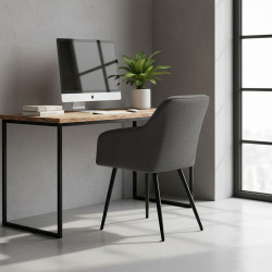 Set scaune Akord Luxano Lumos 4pcs (Dark Graphite/Black) Thumb