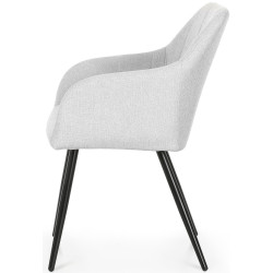 Set scaune Akord Luxano Lumos 4pcs (Light Grey/Black) Thumb