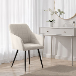 Set scaune Akord Luxano Lumos 6pcs (Cream/Black) Thumb