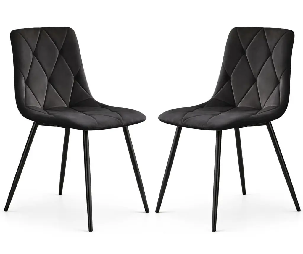 Набор стульев Akord Milo 2pcs (Black) - 2