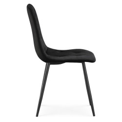 Набор стульев Akord Milo 2pcs (Black) Thumb