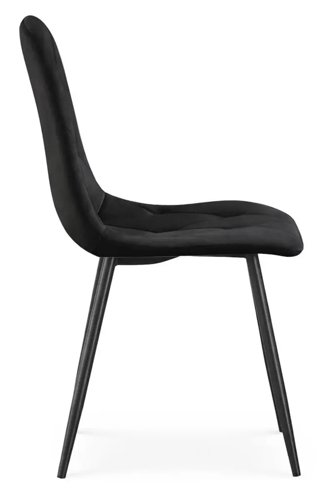 Набор стульев Akord Milo 2pcs (Black) - 3