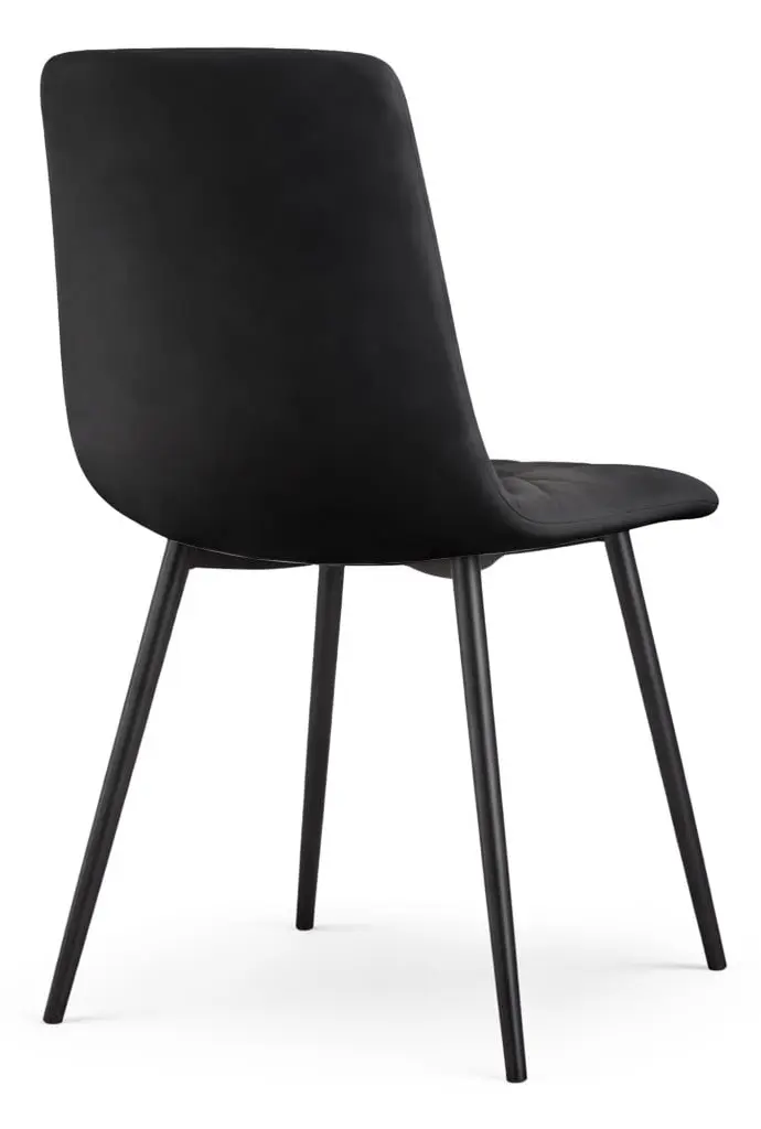Набор стульев Akord Milo 2pcs (Black) - 4