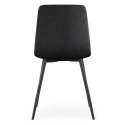 Набор стульев Akord Milo 2pcs (Black) Thumb